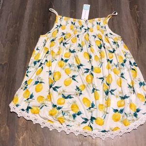 Stitch Fix LUQ Lemon Julie Tank Top Size Med NWT